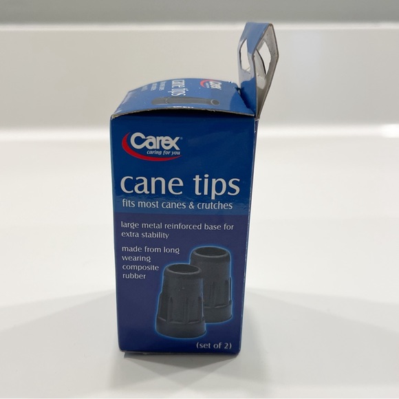 Cane Tips, 7/8in, Black -Package of 2 #A719-11 - Picture 5 of 5